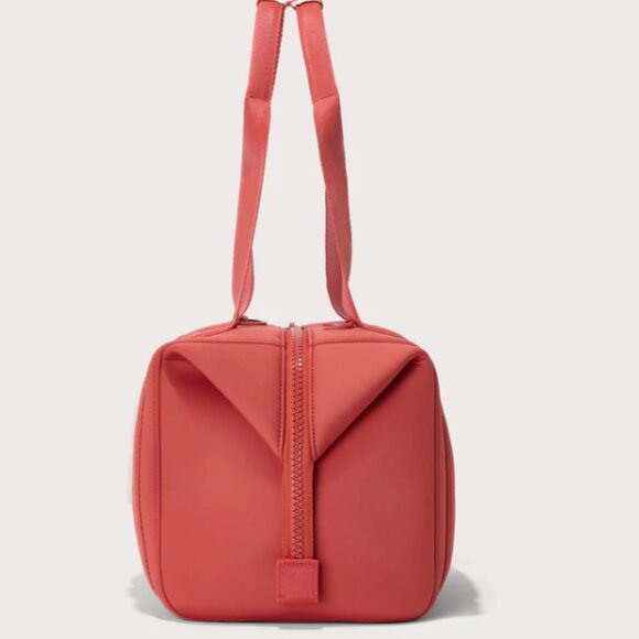 NWT Dagne Dover Medium Landon Carryall in Ltd Edition Rhubarb - Picture 3 of 10